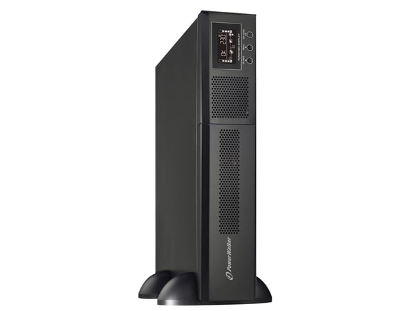 PowerWalker VFI 3000 RMG PF1 - UPS (rackmonterbar/ekstern) - 3000 watt - 3000 VA - 9 Ah - RS-232, USB - utgangskontakter: 9 - 2U
