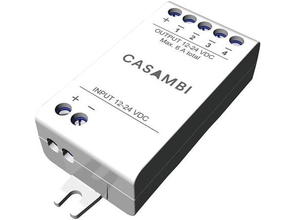 VANPEE & WESTERBERG Bluetooth 4-kanals Casambi-dimmer för LED-lister