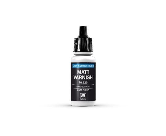 Vallejo 70.520, Base, Universell, Matt, Matt Varnish, 0,017 l