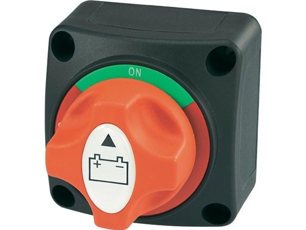 TRU COMPONENTS TC-A23-2 Bilbatterikontakt 12 V/DC, 50 V/DC 200 A 1 x Av/På, klikkende IP54 1 stk