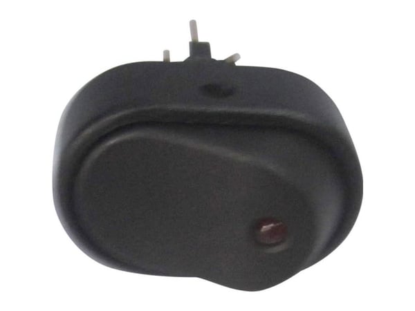 TRU COMPONENTS bil vippebryter TC-R13-133L-SQ RED 12 V/DC 30 A 1 stk