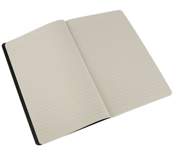 Moleskine Cahier, monokromatisk, svart, 64 ark, 70 g/m², innbundet, universell