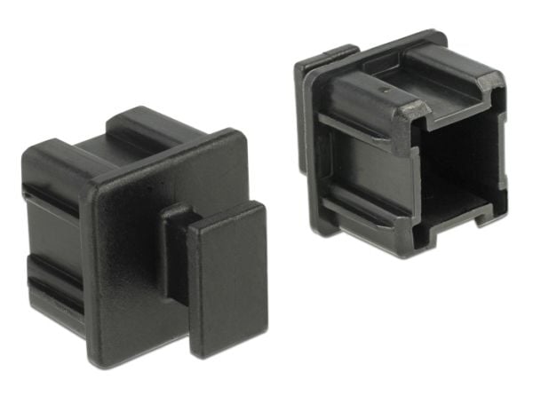 DeLOCK 64012, Musta, Polypropeeni, 12,2 mm, 15,2 mm, 12 mm, Muovipussi