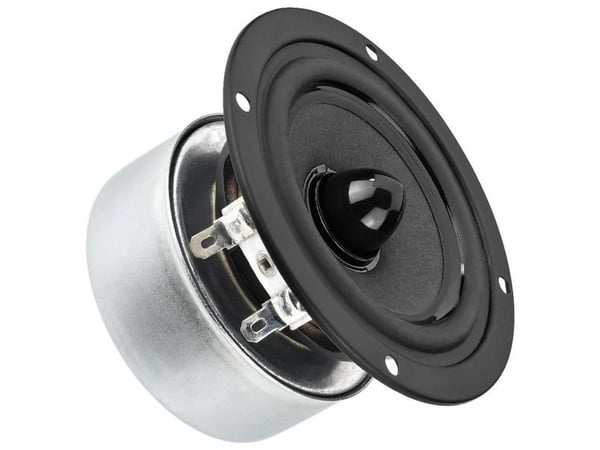 Monacor SPX-31M, komplett høyttalerdriver, 20 W, rund, 40 W, 8 ohm (O), 3 - 20000 Hz