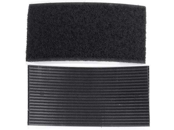 TRU COMPONENTS kardborreband för fastlimning, statisk loop, extra stark (L x B) 100 mm x 50 mm, 1 par