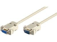 MicroConnect - Seriellforlengelseskabel - DB-9 (hann) til DB-9 (hunn) - 1.8 m