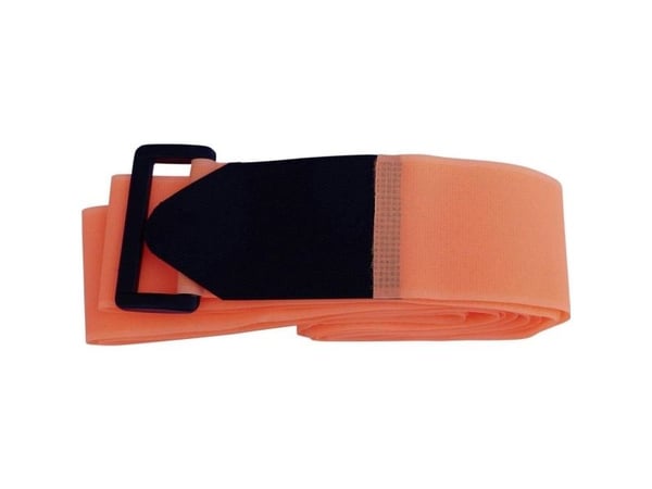 TRU COMPONENTS 922-1319 bagageband/kuffertband med spänne, statisk loop orange