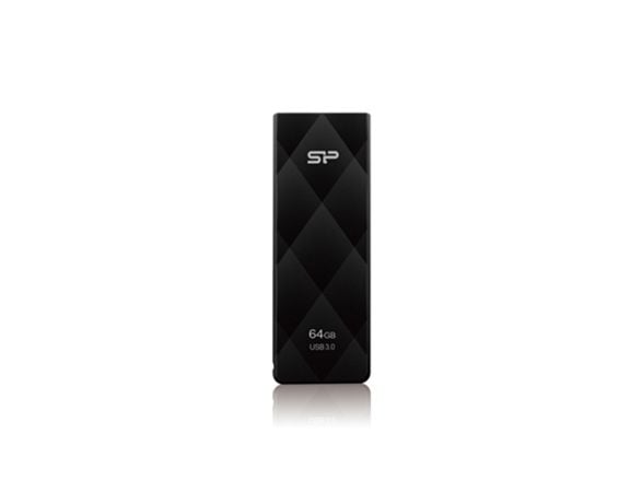 SILICON POWER Blaze B20 - USB-flashstasjon - 16 GB - USB 3.0 - matt svart