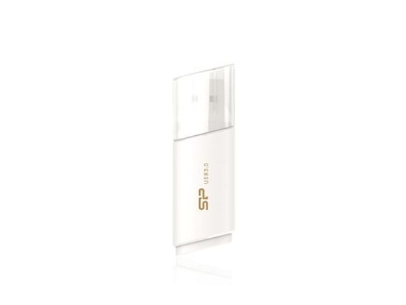 SILICON POWER Blaze B06 - USB-flashstasjon - 16 GB - USB 3.0 - skallhvit