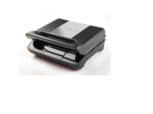 Princess Classic Multi & Sandwich Grill Compact Pro - Sandwichmaskin / vaffelmaskin / grill - 800 W - stål/svart