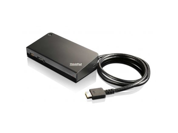 Lenovo ThinkPad OneLink+ Dock - Portreplikator - VGA - 90 watt - for ThinkPad P40 Yoga 20GQ, 20GR; X1 Carbon 20FB, 20FC; X1 Tablet 20GG, 20GH, 20JC...