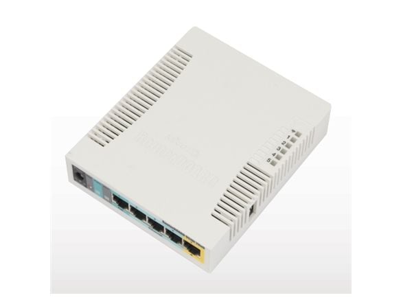 MikroTik RouterBOARD RB951UI-2HND - Trådløst tilgangspunkt - 100Mb LAN - Wi-Fi - 2.4 GHz
