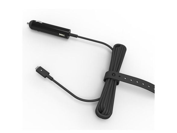 Dell - Strömadapter - bil / flygplan - 65 Watt