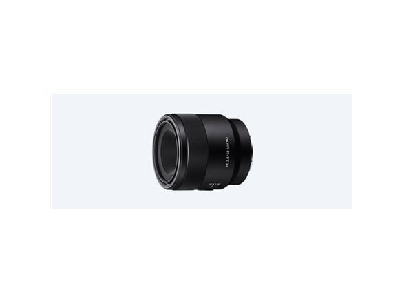 Sony SEL50M28 - Makroobjektiv - 50 mm - f/2.8 FE - Sony E-mount - för Cinema Line; a VLOGCAM; a1; a1 II; a6700; a7 IV; a7 V; a7C; a7C II; a7CR; a7R...