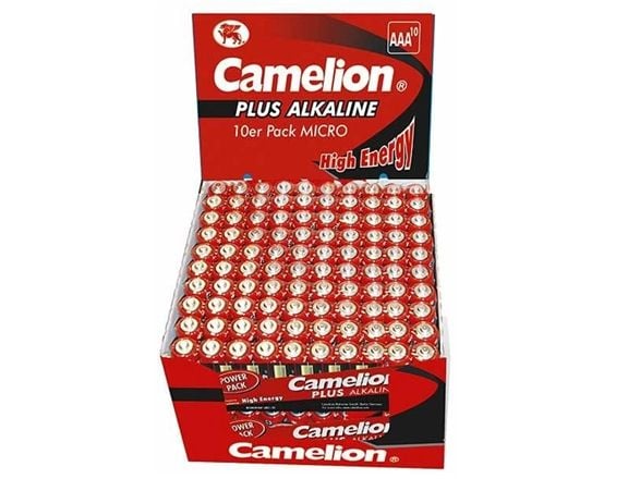 Camelion Plus Alkaline LR03-SP10 - Batteri 10 x AAA - Alkalisk - 1250 mAh