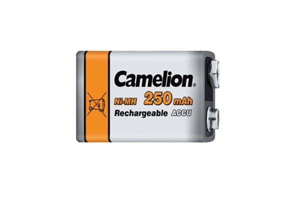 Camelion NH-9V250-BP1 - Batteri 9V - NiMH - (ladbare) - 250 mAh