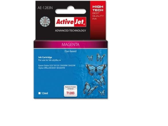 Activejet AE-1283N, Høyt (XL) utbytte, Pigmentbasert blekk, 13 ml, 1 stykker