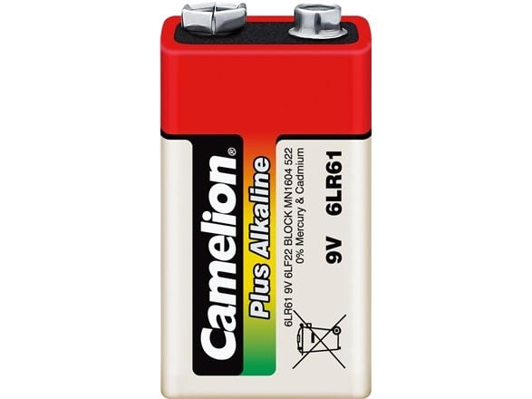 Camelion Plus Alkaline 6LR61-SP1 - Batteri 9V - Alkalisk - 700 mAh