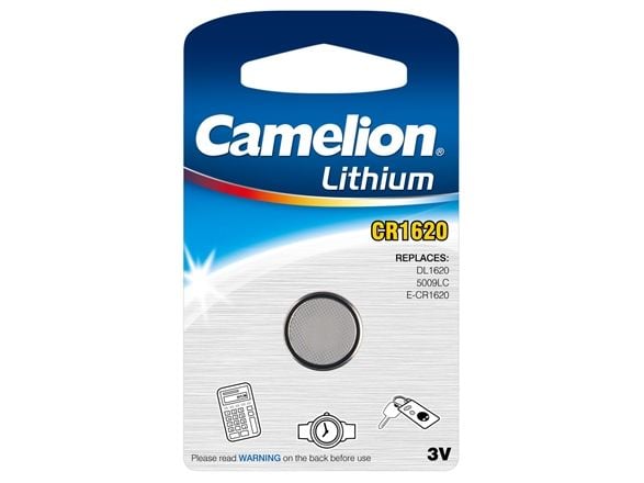 Camelion CR1620, litium, 1 kpl(t)