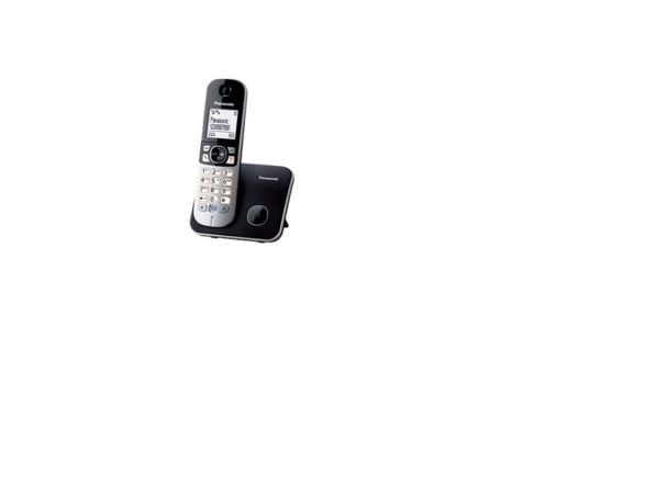 Panasonic KX-TG6811FXB - Trådlös telefon med nummerpresentation - DECT\GAP