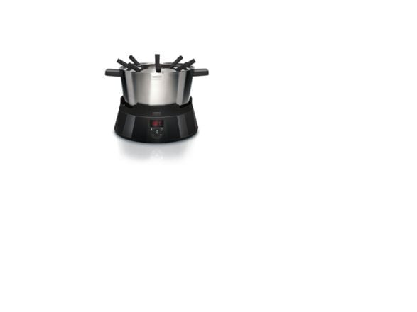 Caso FonDue, 8 person(er), Rund, 240 °C, Rustfritt stål, 1000 W, 230 V