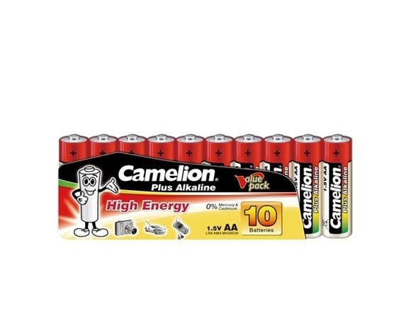 Camelion LR6-BP10 AA/LR6, Plus Alkaline, 10 kpl (kpl)