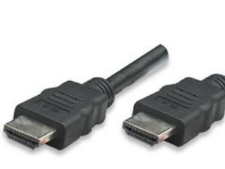 Manhattan 323215, 2 m, HDMI Typ A (standard), HDMI Typ A (standard), 3D kompatibilitet, 10,2 Gbit/s, Svart