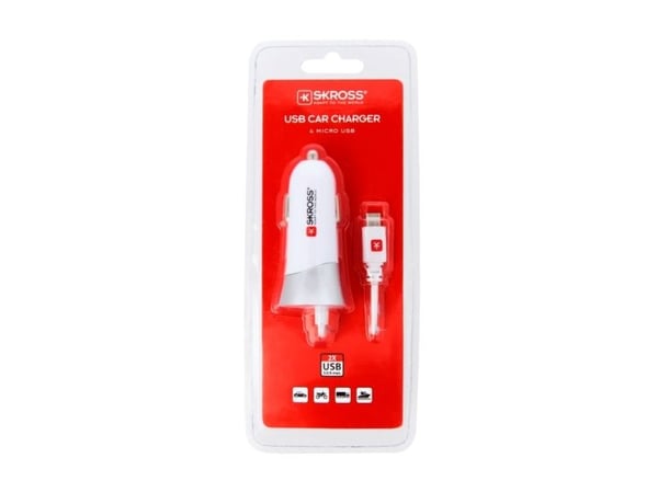 USB bil-laddare med Micro USB-kabel