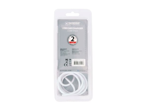 USB billaddare med Type C-kabel (2.0)