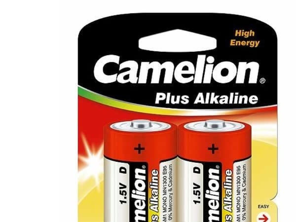 Camelion D/LR20, Plus Alkaline, 2 kpl(t)