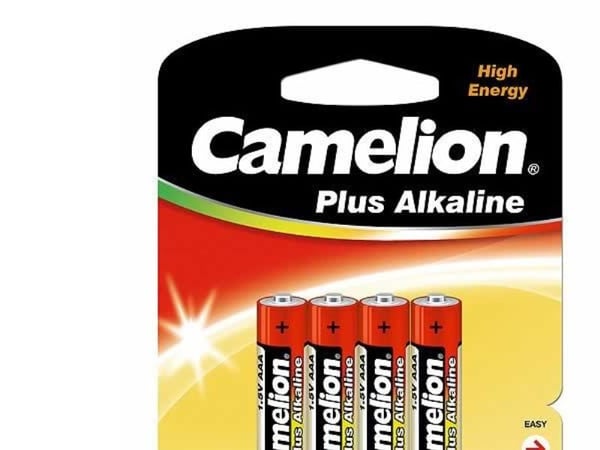 Camelion AAA/LR03 Plus Alkaline batterier, 4 st