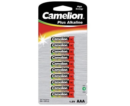 Camelion Plus Alkaline LR03-BP10 - Paristo 10 x AAA - Alkaline - 1250 mAh