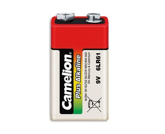 Camelion Plus Alkaline 6LR61-SP1 - Batteri 9V - Alkalisk - 700 mAh