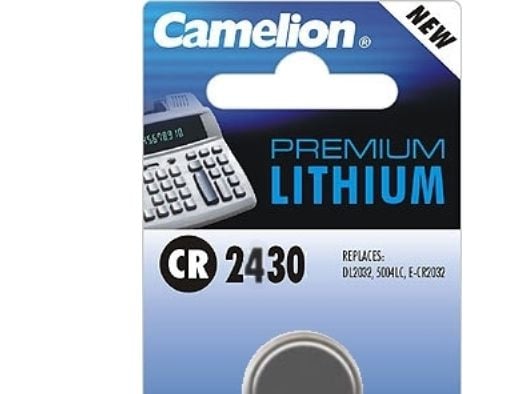 Camelion CR2430-BP1 - Batteri CR2430 - Li - 270 mAh