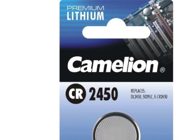 Camelion CR2450-BP1 - Batteri CR2450 - Li - 550 mAh