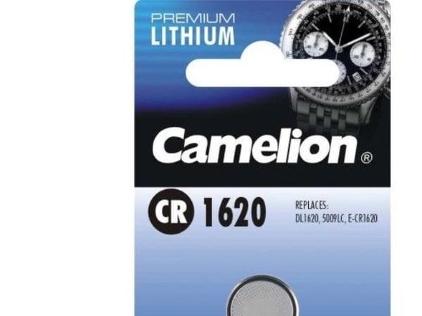 Camelion CR1620, litium, 1 kpl(t)