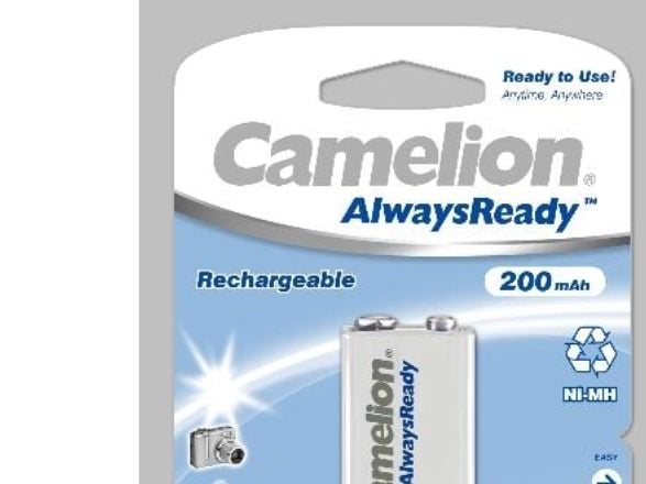 Camelion AlwaysReady NH-9V200AR-BP1 - Batteri 9V - NiMH - (ladbare) - 200 mAh