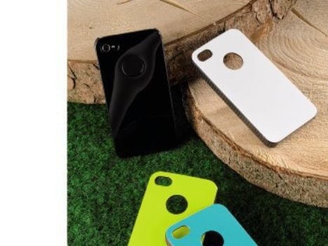 Hama Shiny Cover, Apple iPhone 4, Turkis