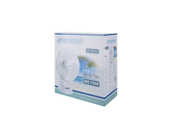 Mesko Home MS 7309, Hvit, Bord, 30 cm, 90°, 40 W, 1,65 kg