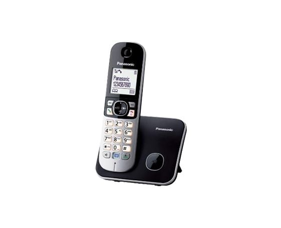 Panasonic KX-TG6811FXB - Trådlös telefon med nummerpresentation - DECT\GAP