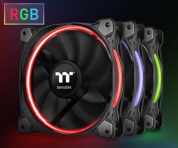 Thermaltake Riing 12 RGB Fan TT Premium Edition - Sett inn med vifte - 120 mm