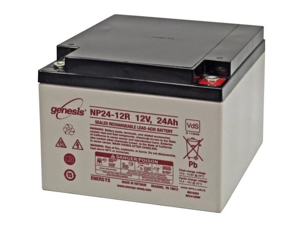 Yuasa NP24-12, Forseglet blysyre (VRLA), 12 V, 8,65 kg