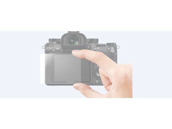 Sony PCK-LG1 - Skyddsanordning för LCD-skärm - för Cinema Line ILME-FX3; Cyber-shot DSC-RX10, RX100; VLOGCAM ZV-1G; a7C; a7R IV; a7s III