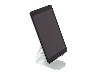 Terratec 219728, Mobiltelefon/smarttelefon, Plate / UMPC, Passiv holder, Innendørs, Sølv
