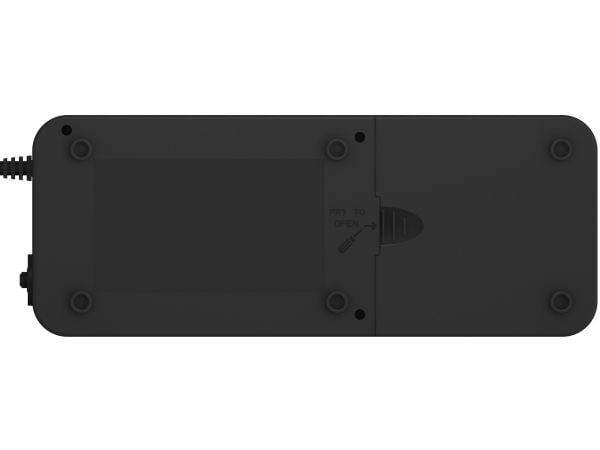 PowerWalker VFD 600 APFC - UPS - AC 220/230/240 V - 300 watt - 600 VA - 5 Ah - utgangskontakter: 6 - svart