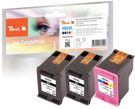 Peach Patrone HP Nr.62XL MultiPackPlus REM,KOM