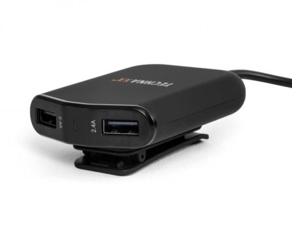 Technaxx Family Car Charger TE14, Auto, Tupakansytytin, 5 V, 1,8 m, Musta