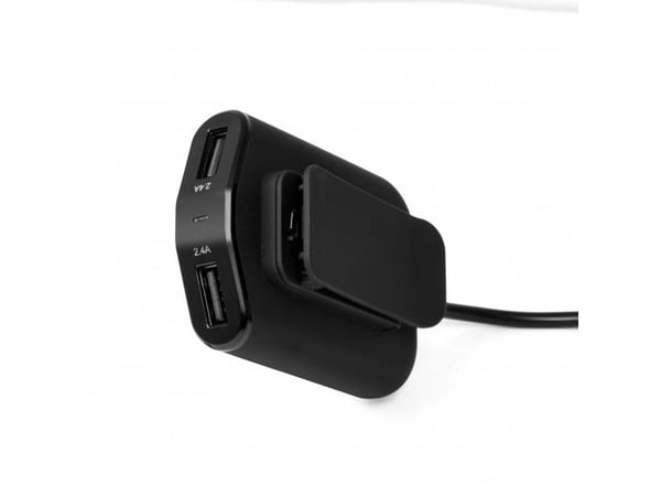 Technaxx Family Car Charger TE14, Auto, Tupakansytytin, 5 V, 1,8 m, Musta