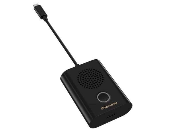 Pioneer RAYZ Rally XW-LTS5 - Konferenssipuhelin handsfree - langallinen - Lightning - musta