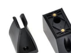 Ergotron Wall Mount Scanner Holder, Muovi, musta
